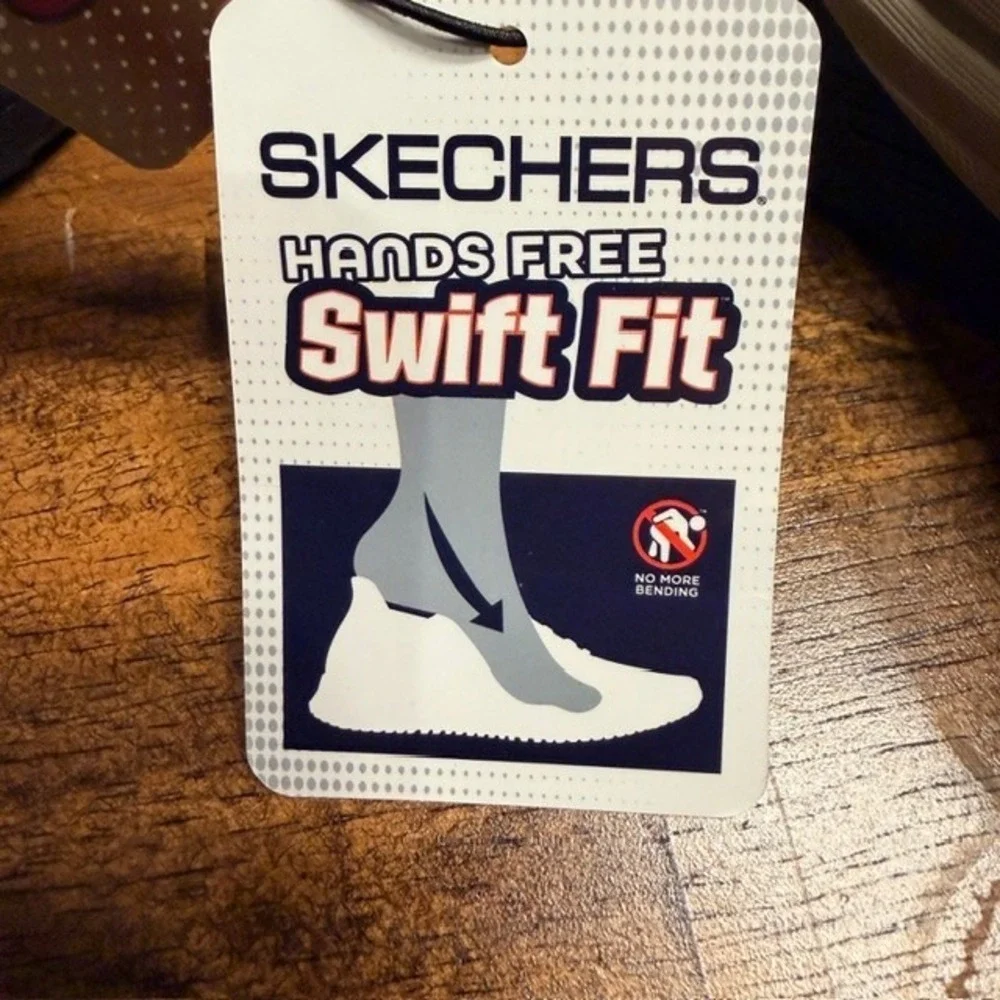 NEW Skechers Izaiah Hands Free Swift Fit Shoes MENS Brown Slip On Sneakers 8 - Picture 9 of 11